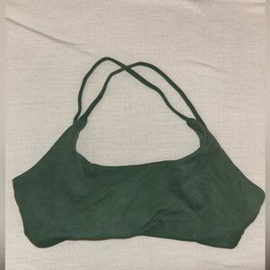 Crop Shop Boutique Dark Green Top